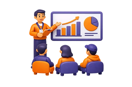 In-person training at Dar Al Alam Institute